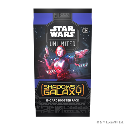 Star Wars: Unlimited Shadows of the Galaxy Booster Pack