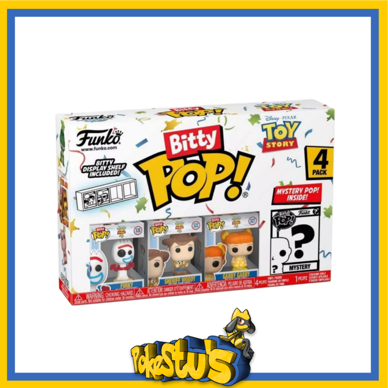 FUNKO BITTY POP: TOY STORY 4PK - FORKY