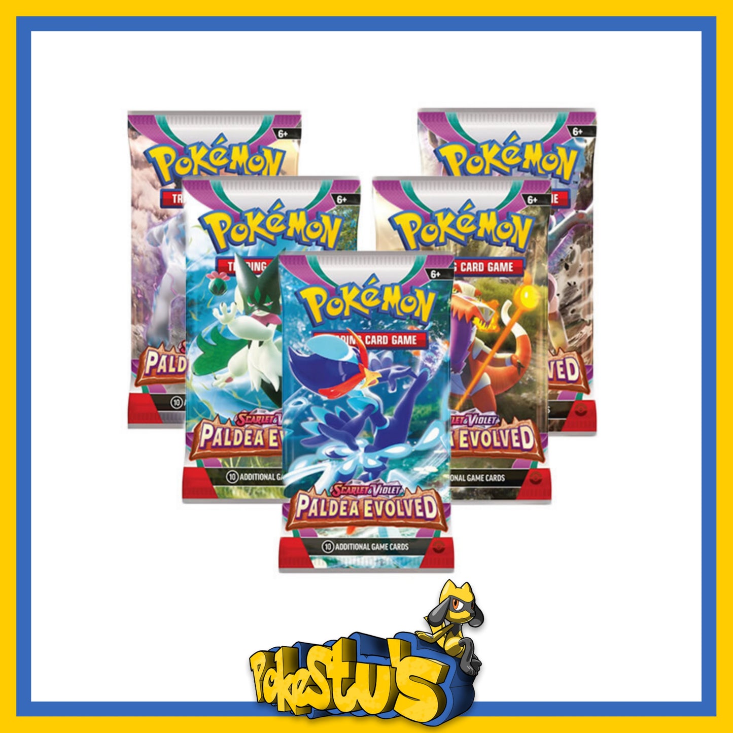 Pokemon TCG- Scarlet & Violet - Paldea Evolved - Booster Pack