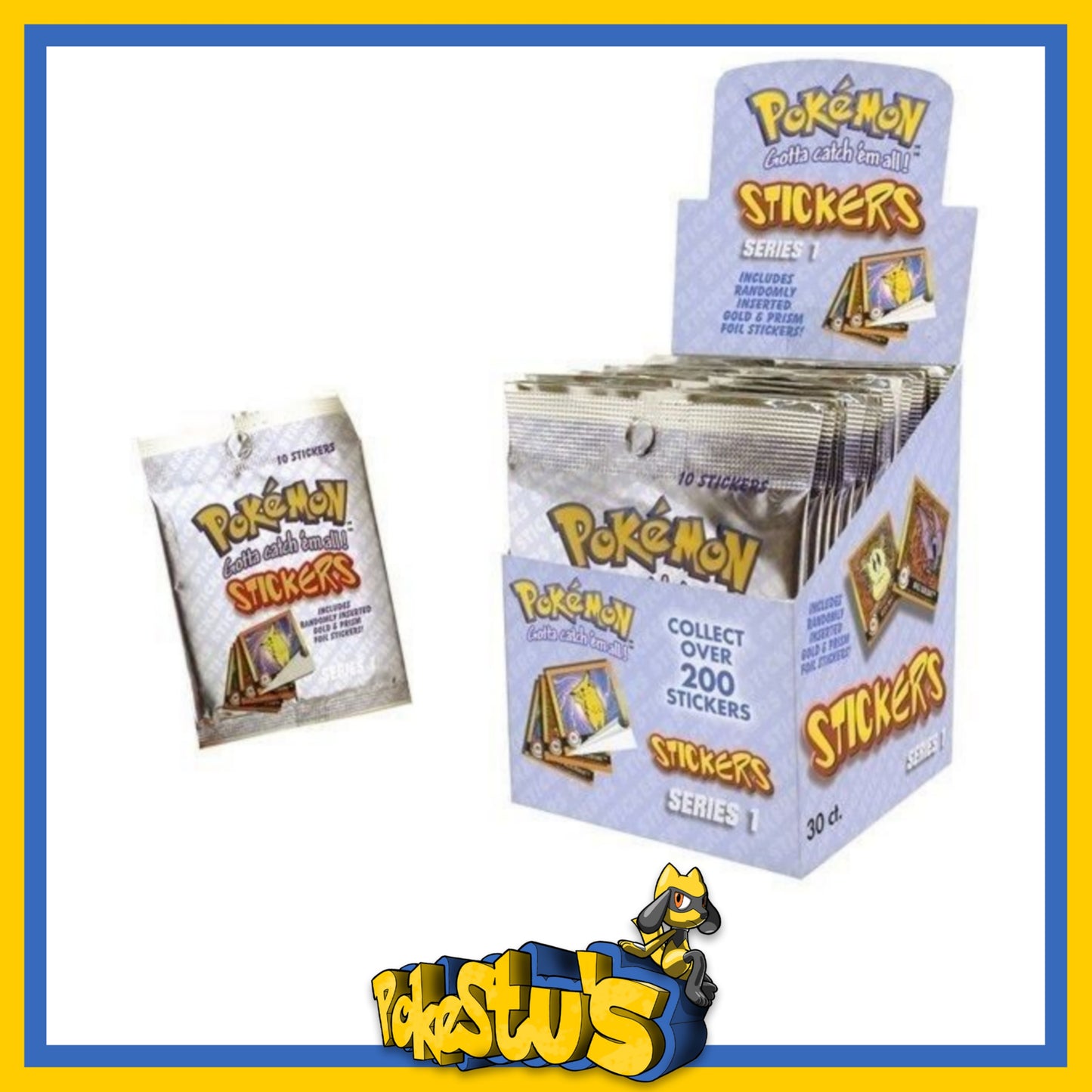 Series 1 - 1991 Pokémon Stickers